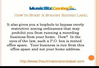 How to Start A Spanish Record Label