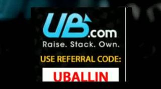 UB Referral Code - Very Valuable At Sign Ups
