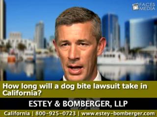 How Long Will A Dog Bite Lawsuit Take In California?