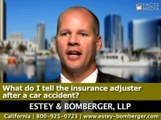 What Do I Tell The Insurance Adjuster After A Car Accident In California?