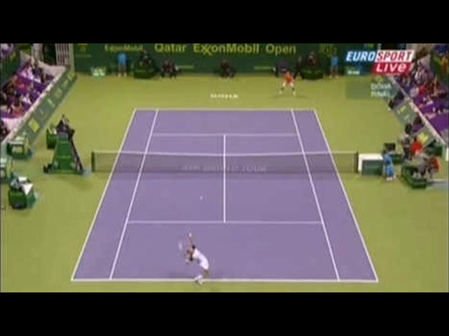 Davydenko vs Nadal Highlights - Qatar Open 2010 Final