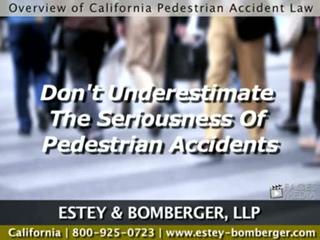 An Overview Of California Pedestrian Accident Law