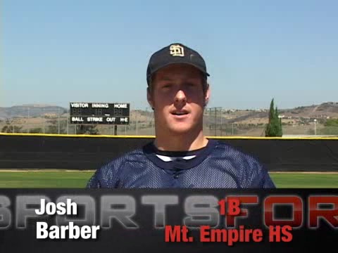 Josh Barber - Baseball Recruiting Video