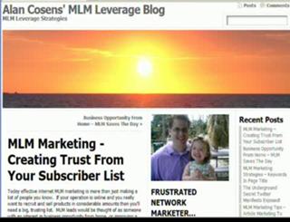 MLM Marketing - Quickly Gaining Trust From Your Subscriber List