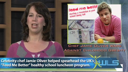 Chef Jamie Oliver Wars Against Childhood Obesity