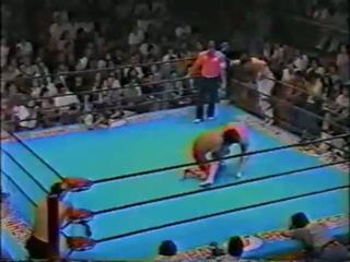 AJPW - 7/5/1992 - Kenta Kobashi & Tsuyoshi Kikuchi vs. Masanobu Fuchi & Yoshinari Ogawa