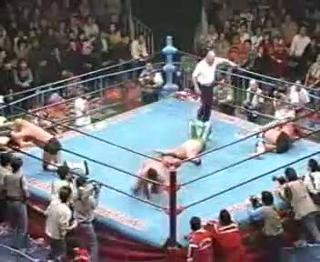 AJPW - 3/4/1995 - Mitsuharu Misawa & Kenta Kobashi vs. Steve Williams & Johnny Ace