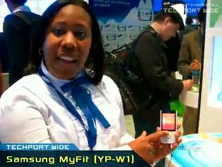 Samsung Myfit W1 PMP debuts at CES