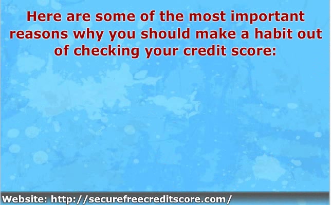 Five Reasons Why You Should Take A Free Credit Score Check