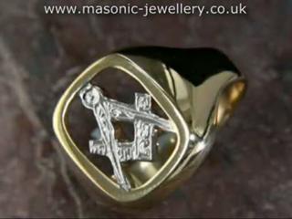 Masonic Ring - Gold SAL04