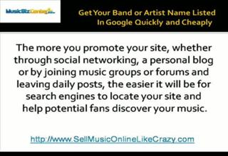 How To Get Your Band or Artist Name Listed In Google Quickly and Cheaply