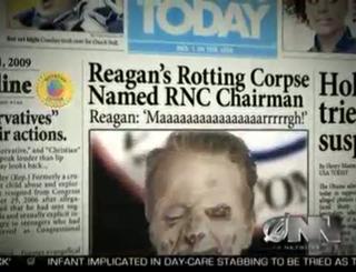 Zombie Reagan Raised From Grave To Lead GOP