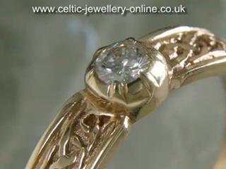 Celtic Ring - Gold HSH003