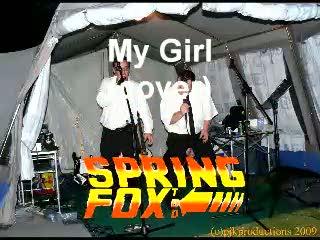 springfox too My Girl cover version audio and pics