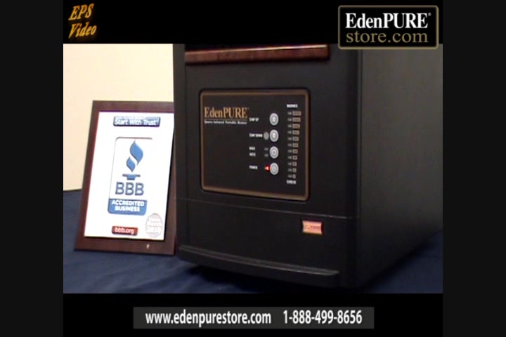 Edenpure US1000 heater video
