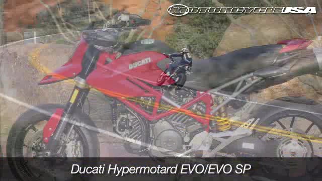 MotoUSA TV Ducati Hypermotard & Aprilia SXV Review