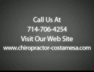 Costa mesa chiropractor Discover The Answers You Are Need About Herniated Discs