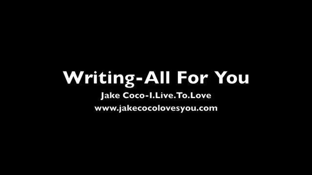 Writing 'All For You" By Jake Coco