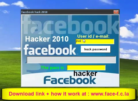 new software to hack facebook pass and profile + download link work 100%