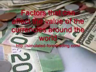 Simulated Forex Trading