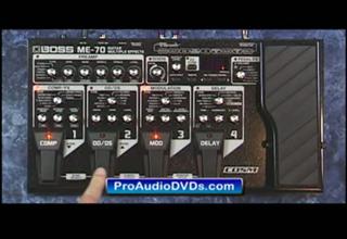 Roland Boss ME-70 loop harminist unbox tutorial DVD training help