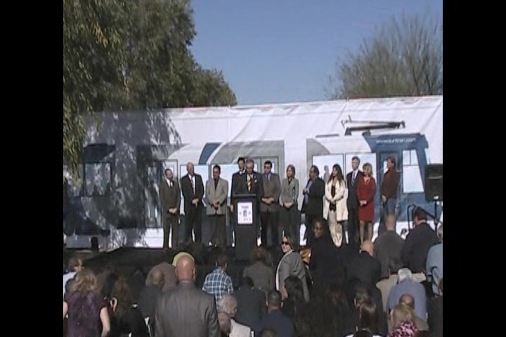 Tucson Trolley Press Conference 2-18-2010