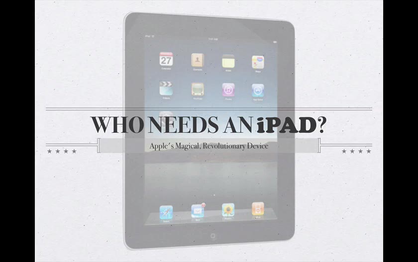 iPad Apps - Do YOU Need an Apple iPad?