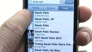 Sarah Palin's iPhone