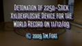 World Record Stick Bomb