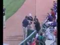 Dog Poops on Field During Naturals Game .wmv