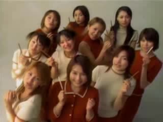 Morning Musume Glico Mousse Pocky CM 120s