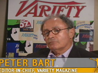 Interview with Variety Magazine Editor-in-Chief Peter Bart