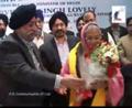 Delhi Sikh Gurdwara Committee felicitate Maharaja Amarinder Singh