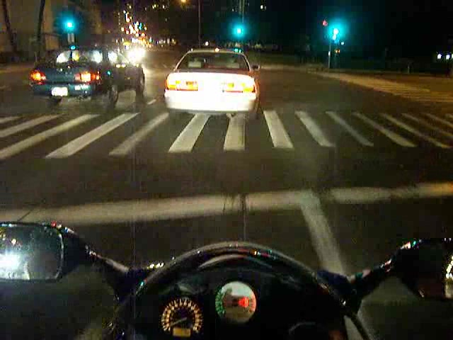 110210 Motorcycle Helmet Light Test