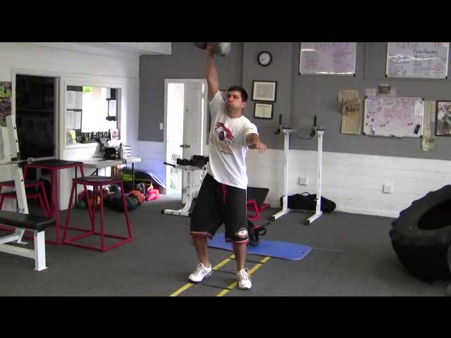 One Arm Dumbell Snatch