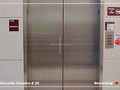 Blonde Trashes Man in Elevator