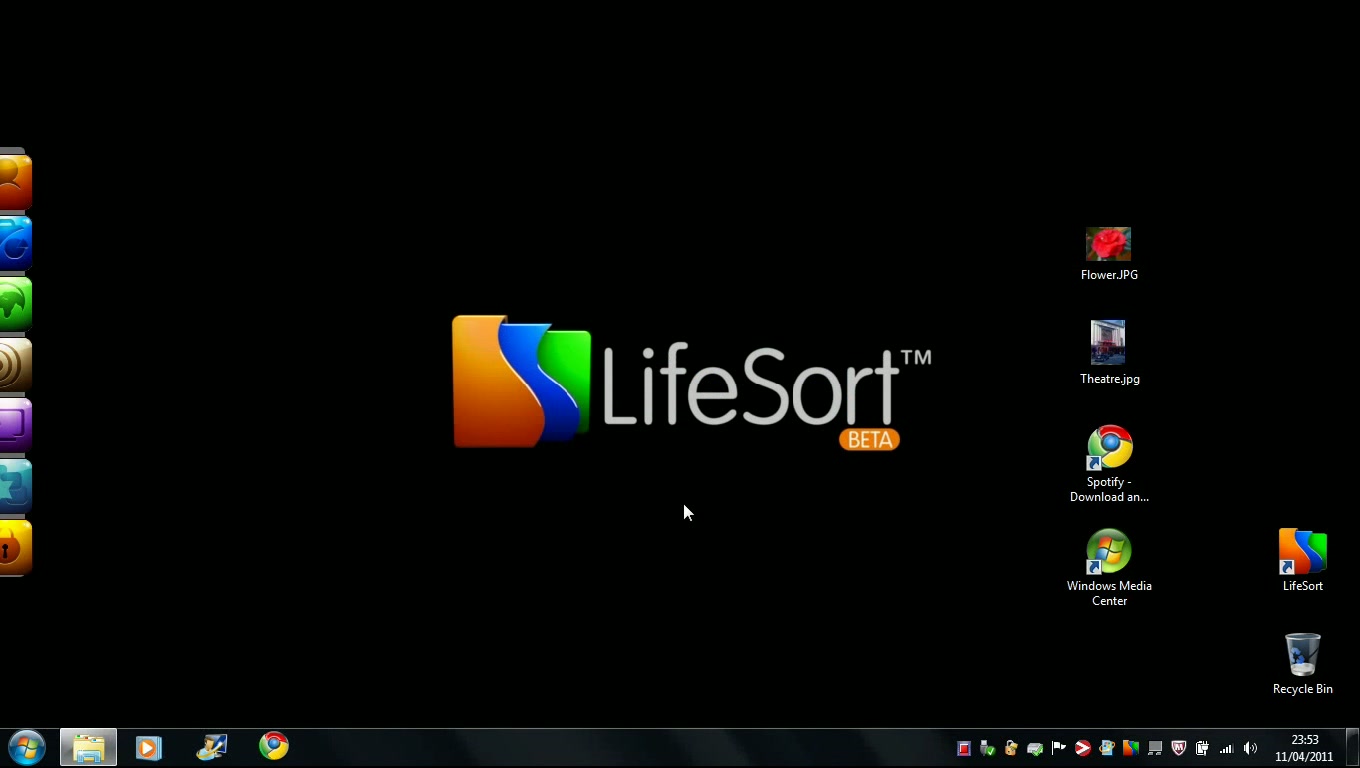 Sorting your desktop with LifeSort
