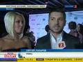 Sergey Lazarev at Channel 2 News