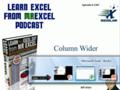 Learn Excel - Column Wider: Podcast #1397