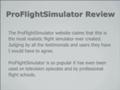 Best Flight Simulator Game