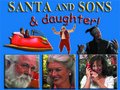 SANTA AND SONS and daughter! -- movie opening