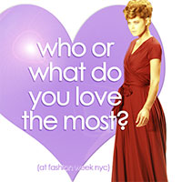 Who or what do you love the most?