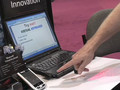 Virtual Laser Keyboard Demo at CES 2007