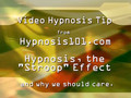 The Stroop Effect and Hypnosis