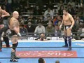 NJPW 18/02/07 - Kurt Angle & Nagata vs Bernard & Tomko pt1