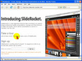 How to sign-up for & using Slide Rocket, an online web application that enables you to design & deliver professional ...