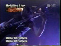 Metallica- Master of puppets.(live)