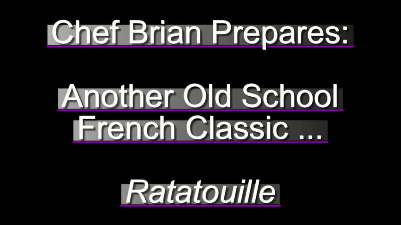 Eggplant Recipe - Ratatouille Recipe, French Recipes