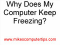 Why Does My Computer Keep Freezing?