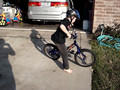 Callen doing bike tricks